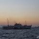 İzmir de bir vapur